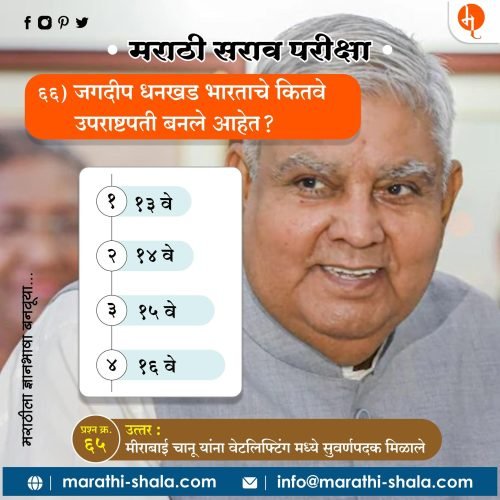 जगदीप धनखड भारताचे कितवे उपराष्ट्रपती बनले आहेत ?