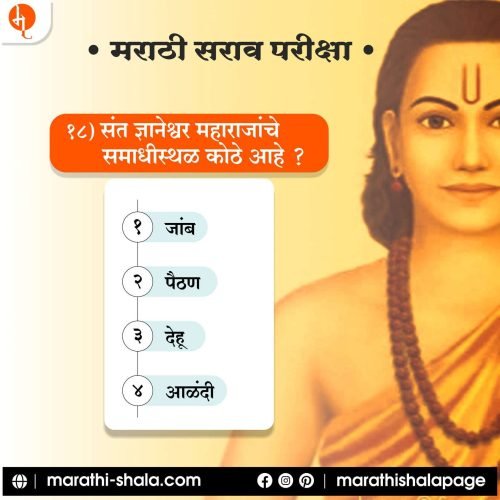 Marathi Sarav Pariksha | मराठी सराव परीक्षा