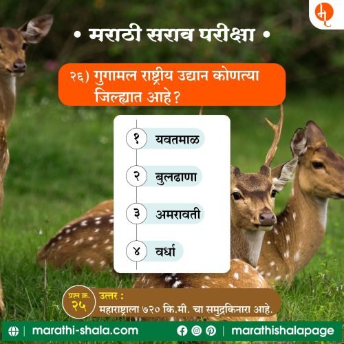 Marathi Sarav Pariksha | मराठी सराव परीक्षा