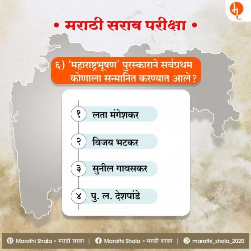 मराठी सराव परीक्षा | Marathi Shala