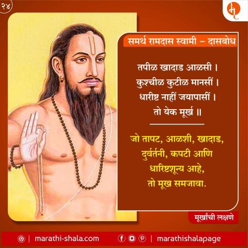 Murkhanchi Lakshane | मूर्खांची लक्षणे