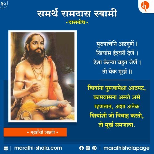 Murkhanchi Lakshane | मूर्खांची लक्षणे