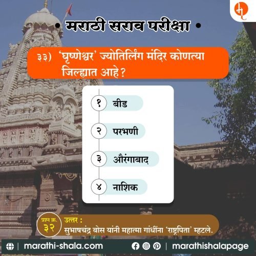 Marathi Sarav Pariksha | मराठी सराव परीक्षा