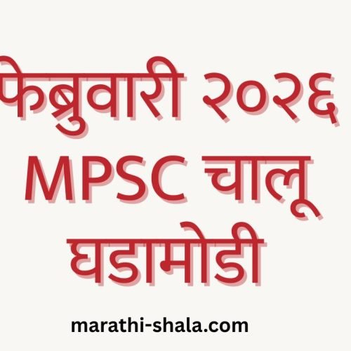 MPSC Current Affairs February 2026 in Marathi